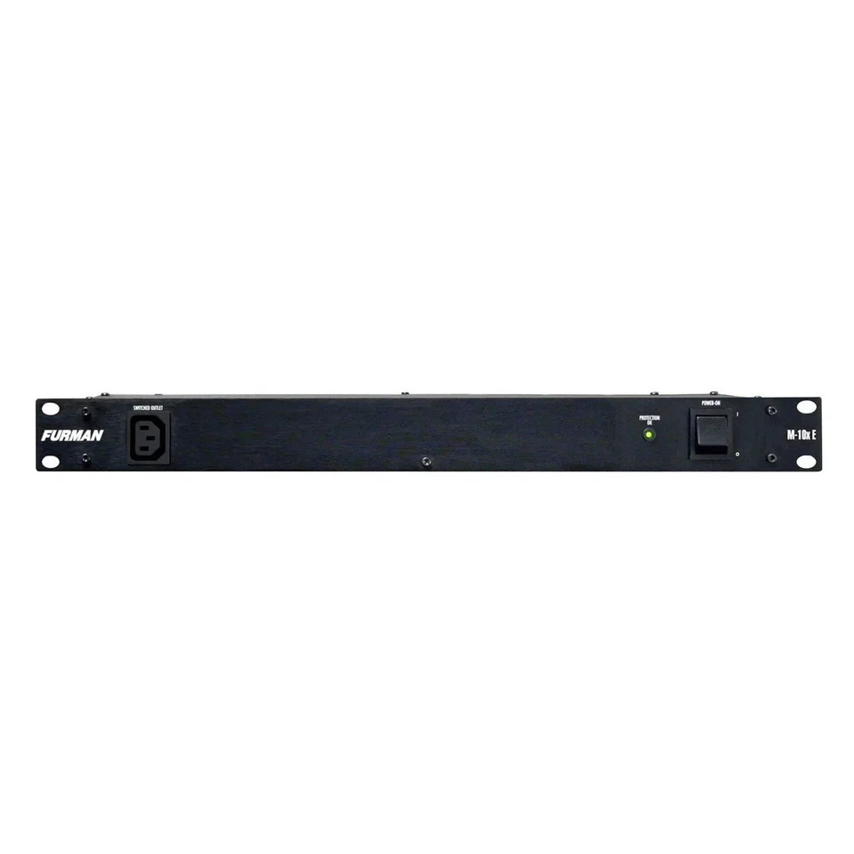 Furman M-10X E Power Conditioner Surge & Spike Protect 10A 220-240V 1U 19" Rack