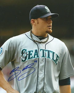 GFA Seattle Mariners BLAKE BEAVAN Signed 8x10 Photo B4 COA - Picture 1 of 1