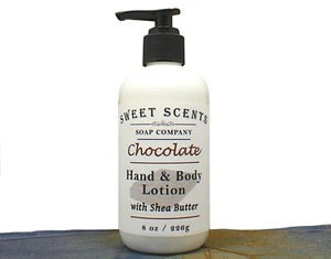 Schokolade duftende handgefertigte Lotion mit Sheabutter - Bild 1 von 5