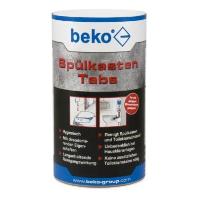 Beko Spülkasten-Tabs 10 Stk. 299 64 010 für Einwurfschacht - Bild 1 von 4