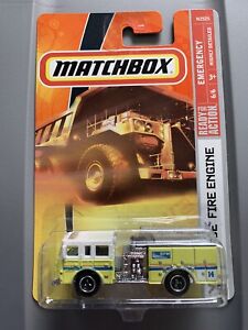 Matchbox Pierce Fire Engine 75 Emergency