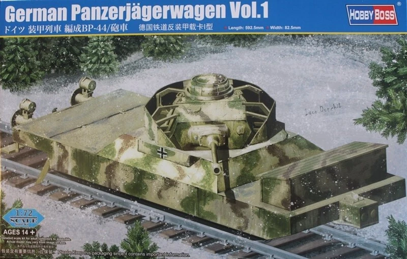Hobby Boss 1/72 (20mm) German Panzerjägerwagen Vol.1 - Image 1 of 1
