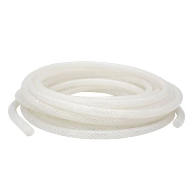 VALEKNA Silikonschlauch mit Gewebe Lebensmittelschlauch Lebensmittelecht Meterware