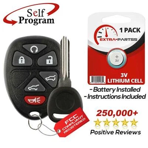For 2007 2008 2009 2010 2011 2012 2013 2014 GMC Yukon Remote + Key - Picture 1 of 7