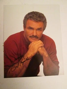 Burt Reynolds AUTOGRAPHED 8” x 10” photo - Picture 1 of 3