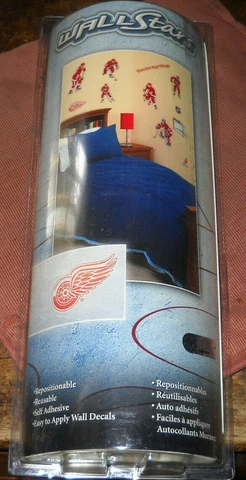 5 LOT WALL STARS RED WINGS 11 DECALS NIP NICKLAS LIDSTROM SHANAHAN DATSYUK NIP Cover