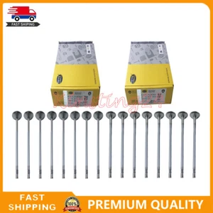 16PCS Intake & Exhaust Valve Kit Fit For Mercedes C200 CLK200 E200 1.8T - Picture 1 of 6