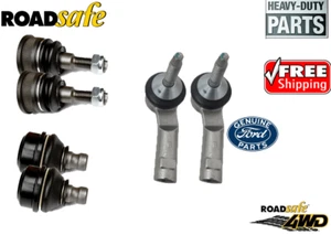 Roadsafe Ford Falcon BA/BF Front Upper+Lower Ball Joint & Genuine Tie Rod Pair - Picture 1 of 5