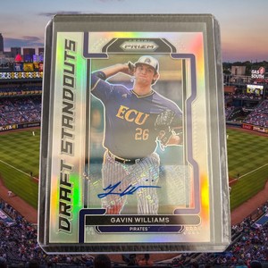 2021 Panini Prizm Draft Picks GAVIN WILLIAMS Draft Standouts Holo Auto Cleveland