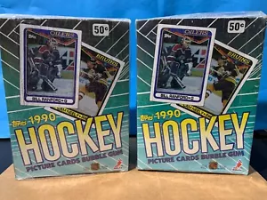 1990 TOPPS NHL HOCKEY 36 PACK FACTORY SEAL BOX X2 BOXES - Picture 1 of 4