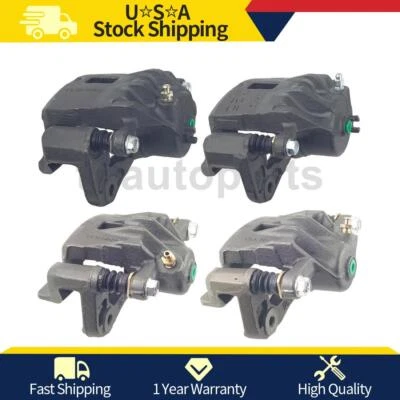 Pinza de freno delantera trasera compatible con Hyundai Sonata 2.4L 2001 1999 2000 2002 2003 2004 Foto 1 de 4