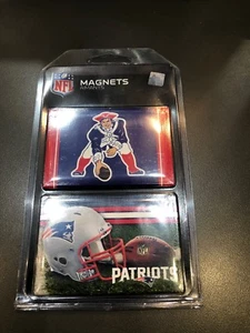 New England Patriots NFL 2x3 2 Pack Magnet 🧲 Set - Picture 1 of 1