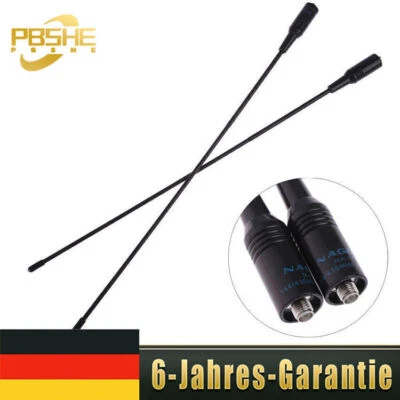 MARKENLOS 2Stk 50Ohm NA-771 SMA-Female Dualband 10W Antenne Für Baofeng UV5R UV-ha Nagoya