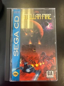Stellar-Fire for Sega CD - Complete In Box (CIB) (Hinge is Broken) - Picture 1 of 3