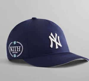 Kith for '47 New York Yankees Hitch Snapback in Nocturnal Baseball Hat Cap SS23 - Picture 1 of 5