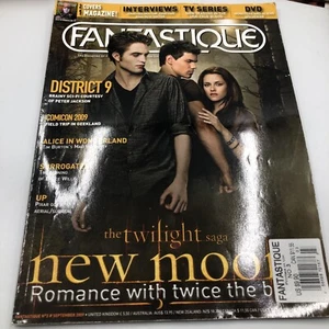 2009 FANTASTIQUE UK Movie Magazine #3-Twilight New Moon/Comic Con/True Blood - Picture 1 of 5