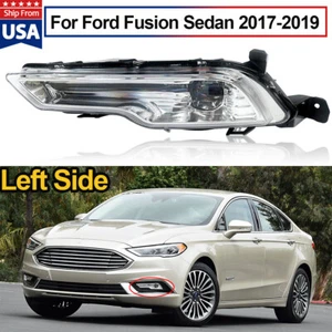 Faro antiniebla LED transparente delantero izquierdo lado del conductor para Ford Fusion 2017-2019 4 puertas - Imagen 1 de 17
