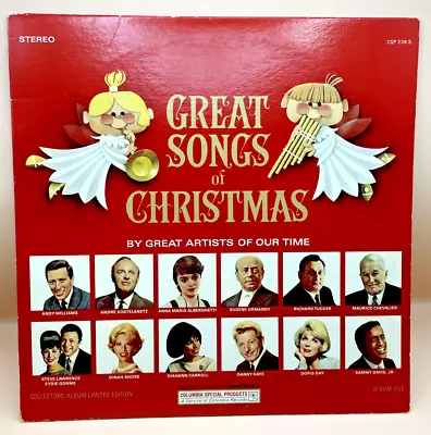 Great Songs of Christmas Great Artists of Our Time Album 5 CSP 238S VG+/VG - Image 1 of 4