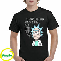 Rick And Morty Funny T-Shirt TINY RICK POCKET Mens Comedy Tee Shirt Gift 