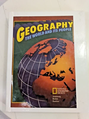 Geography The World and Its People National Geographic Society McGraw Hill - Image 1 of 4
