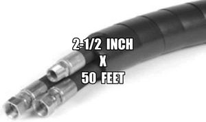 Pro-Tec-To Wrap 2-1/2 pulgadas I.D. Envoltura de manguera espiral de 50 pies - negra - Imagen 1 de 3