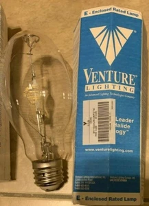 Venture KR85 ED28 Metal Halide Lamp Light Bulbs 150W Clear NEW in Sleeve 13556 - Picture 1 of 2