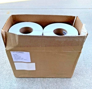 (6 Rolls) 3" x 5" Direct Thermal Transfer Labels, 3" Core, 1,300 Labels/Roll - Picture 1 of 4