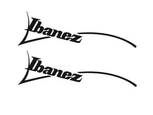 Ibanez Swoosh guitar headstock Restoration decal waterslide 33 - Picture 1 of 1