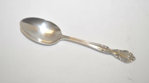 Easterling American Classic Sterling Silver Demitasse Dessert / Oval Soup Spoon Cover