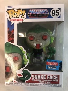Funko Pop Masters Of The Universe MOTU Snake Face 95 2021 NYCC LE Exclusive - Picture 1 of 7