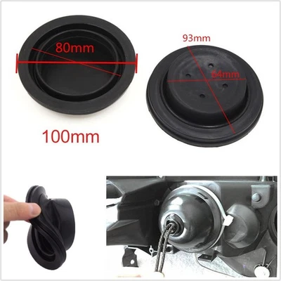 2 шт черных резиновых автомобильных светодиодных ксеноновых фар для модернизации герметичные крышки пылезащитные крышки - Изображение 1 из 4