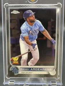 2022 Topps Chrome RANDY AROZARENA "All Star Rookie" ROOKIE CUP #161 RAYS 622a - Picture 1 of 5