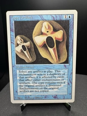 MTG Revised Copy Artifact Enchantment Card NM Vintage! - Image 1 of 2