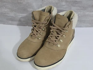 Cole Haan Nantucket Rugged Waterproof Hiker Boots Brown Women's Size 8 B - Picture 1 of 7