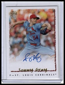 2024 Topps Archives #95FF-SG Sonny Gray Autografi preferiti dai fan - Foto 1 di 2