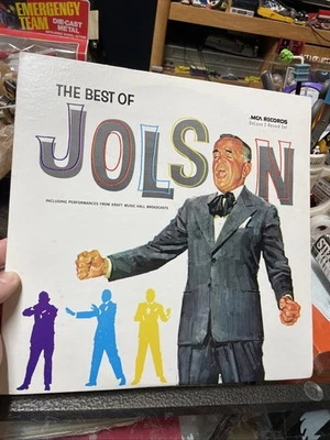 2 LP The Best Of Al Jolson Gatefold P1962 MCA Records MCA2 Nice Vinyl Record Foto 1 de 4