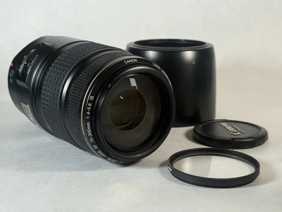Canon Zoom Lens EF 75-300mm f1:4-5.6 Image Stabilized IS USM Ultrasonic, Very Gd - Image 1 of 4