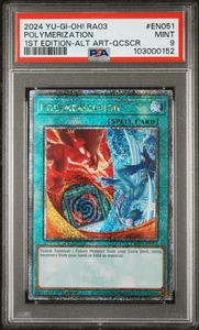 PSA 9 Polymerization - Alt Art - RA03-EN051 - Quarter Century Secret - Bonanza - Picture 1 of 2