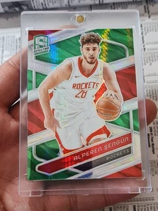 Alperen Sengun 2023-24 Panini Spectra Red Green Hologram SP 47/75 #17 Rockets - Picture 1 of 2