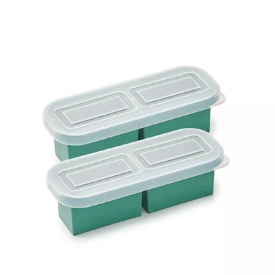 Betty Bossi Gefrierform Silikon stapelbar 2 Stk. Backform getrennt Babybrei Prep - Bild 1 von 4