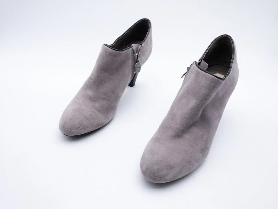 GEOX Bottines Pour Femmes En Cuir À Talons Taille 40 EU Art. 34759-80 - Photo 1/4