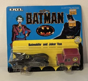 Ertl Batman Batmobile and Joker Van Two Pack - 1989 - Picture 1 of 4