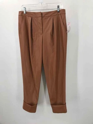 Pantalones informales Trina Turk marrón talla 6 de segunda mano de cuero sintético Foto 1 de 3