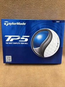 TaylorMade TP5 Golf Balls 12 New in Box Urethane Golf Balls! - Picture 1 of 4