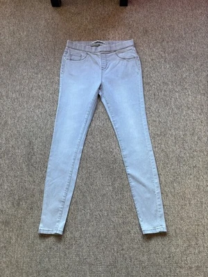 Grey Denim Jeggings with Stretch from George size 12   W30  L29  R10.5 - Image 1 of 4