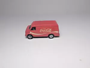 Coca Cola Chevrolet Van Corgi Juniors Vintage 1980 pre owned 1/64 - Picture 1 of 5