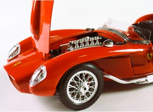 1 18 Ferrari Race Car Racing Racer 24 LeMans Custom Built Metal Body Model 12 - Picture 1 of 18