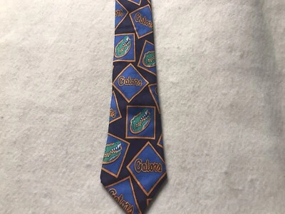 Florida Gators Tie All Silk Fantastic Condition - Image 1 of 4