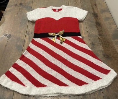 Платье-раскладушка женское подростковое Santa Claus короткий рукав вязаное без границ XL 15/17 - Изображение 1 из 4
