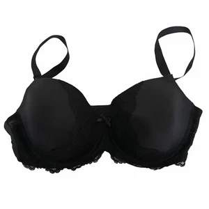 Target Womens Black Bra Plus Size 18DD Padded Underwire - Picture 1 of 8